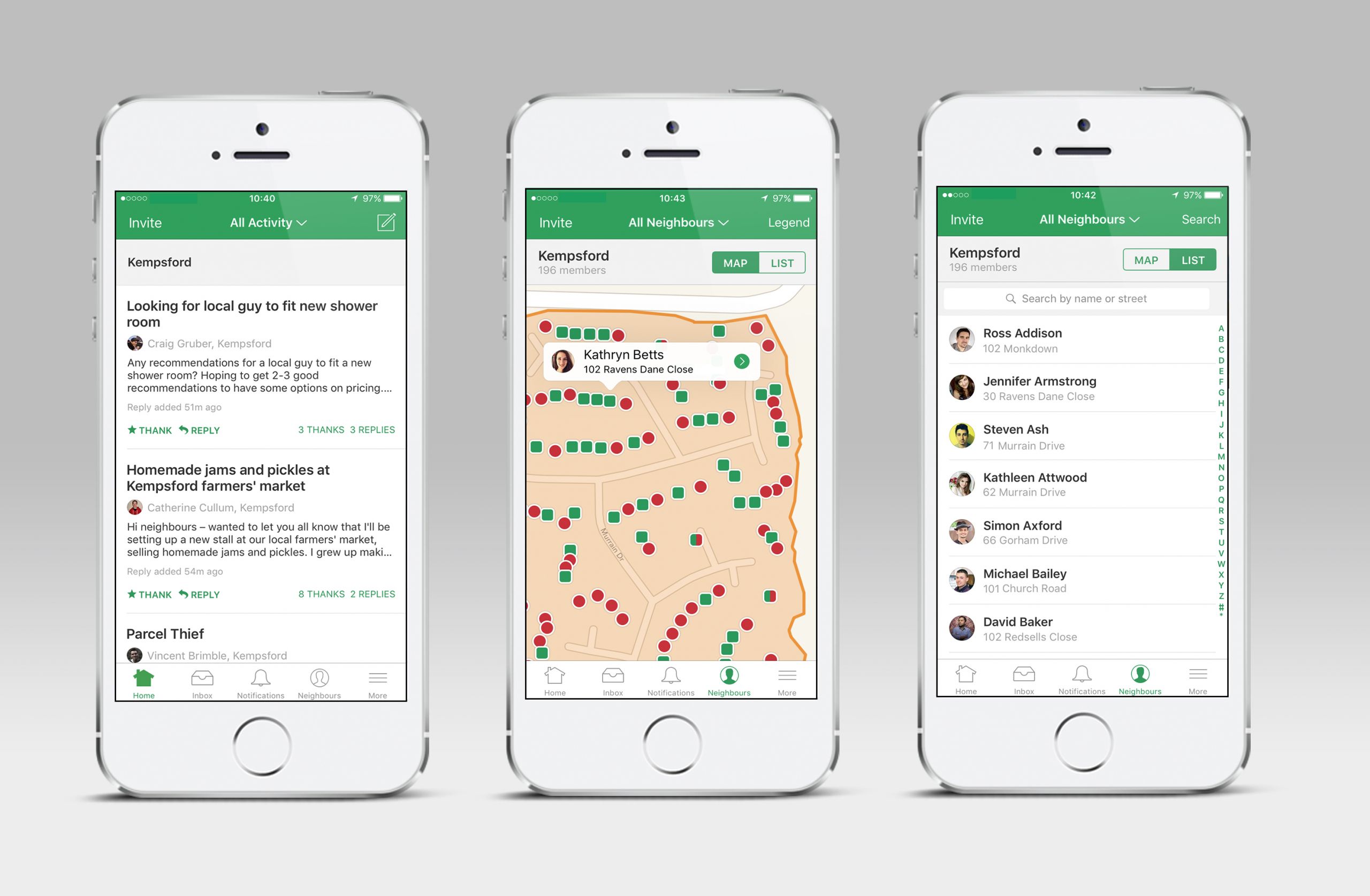 Giant Peach_ Nextdoor App